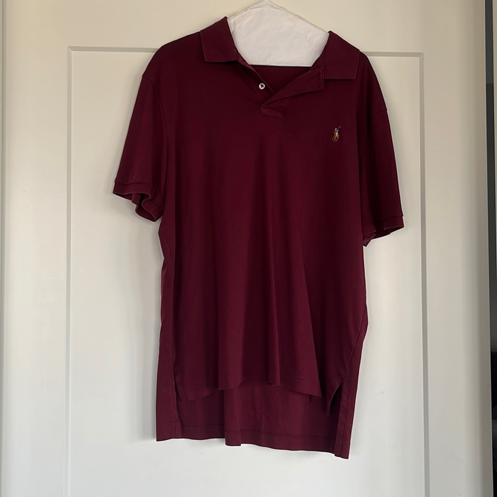 Maroon Polo Shirt | Great for Back to School, Work, or Golf!